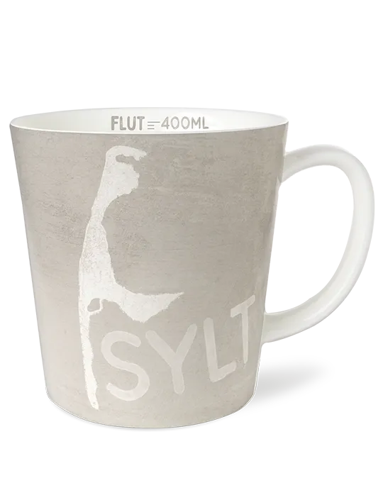 Becher 400 ml Sylt Vintage Taupe Small