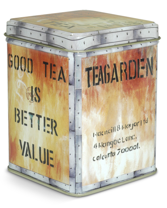 Tin Tea Chest