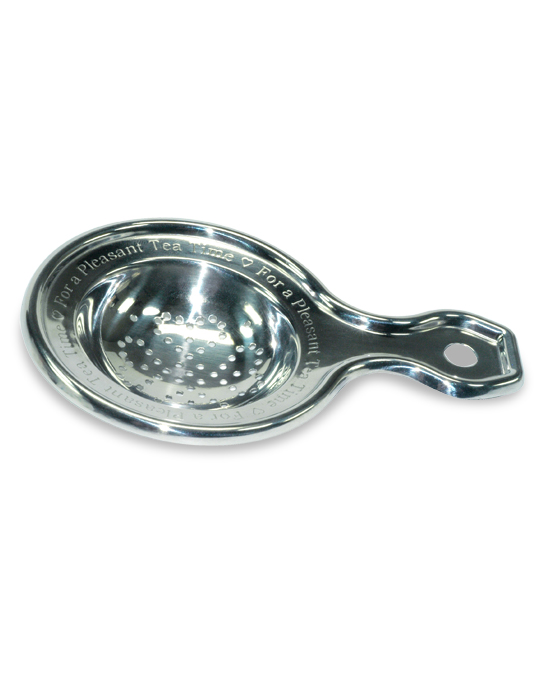 Tea Strainer with perforation in heart shape