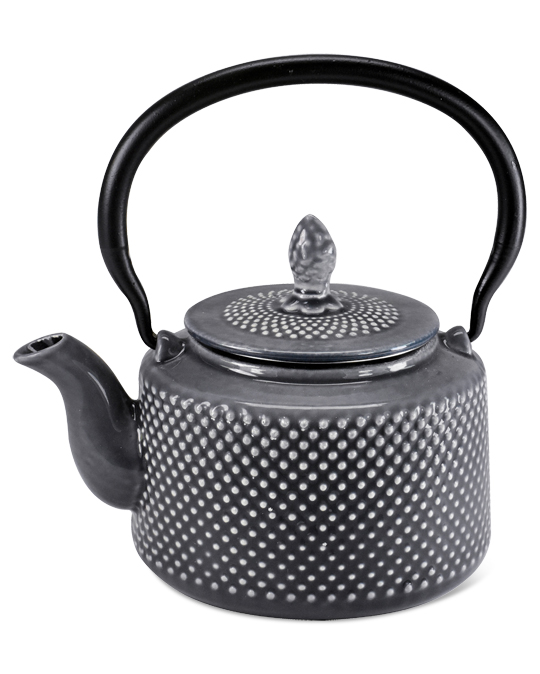 Iron Pot Grey Emaille 850 ml