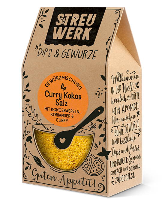 Curry Kokos Salz