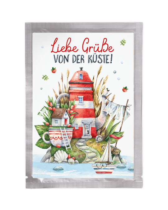 Tee-Postkarte Märcheninsel