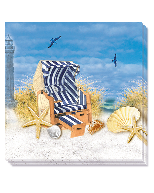 Napkin beach design