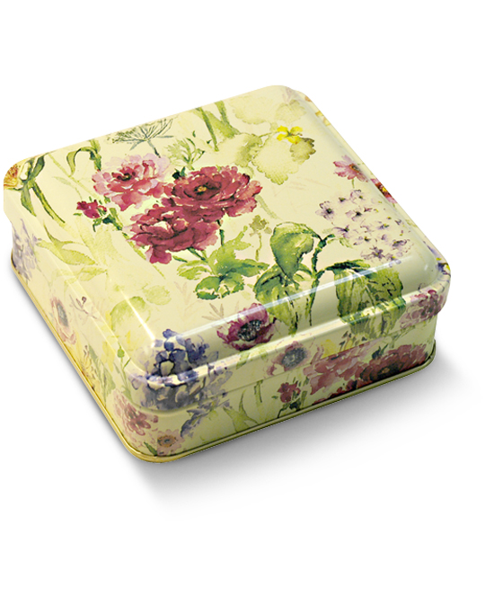 Confectionery Tin Summer Flowers