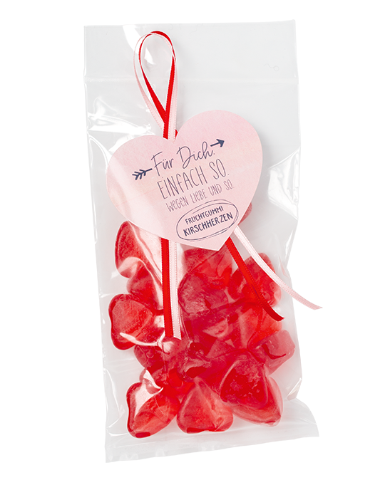 Fruit Gum Cherry Hearts